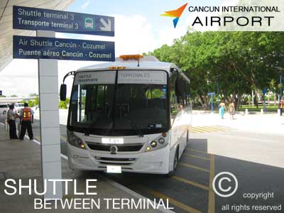 cancun airport shuttle services